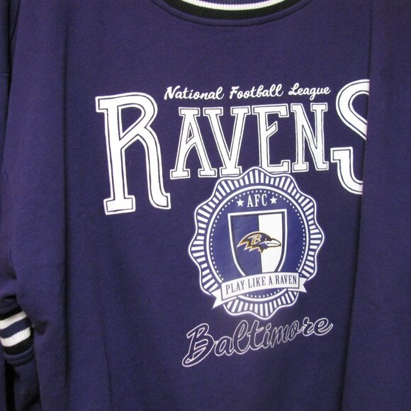 BALTIMORE RAVENS  NFL  ERIN ANDREWS  WOMENS SWEATSHIRT XXL BRAND NEW W/ TAGS NWT - Picture 4 of 10